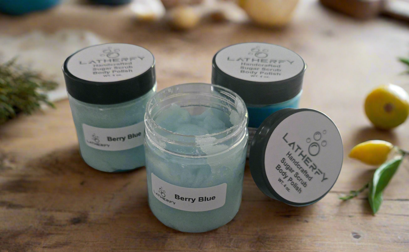 Berry Blue Body Polish
