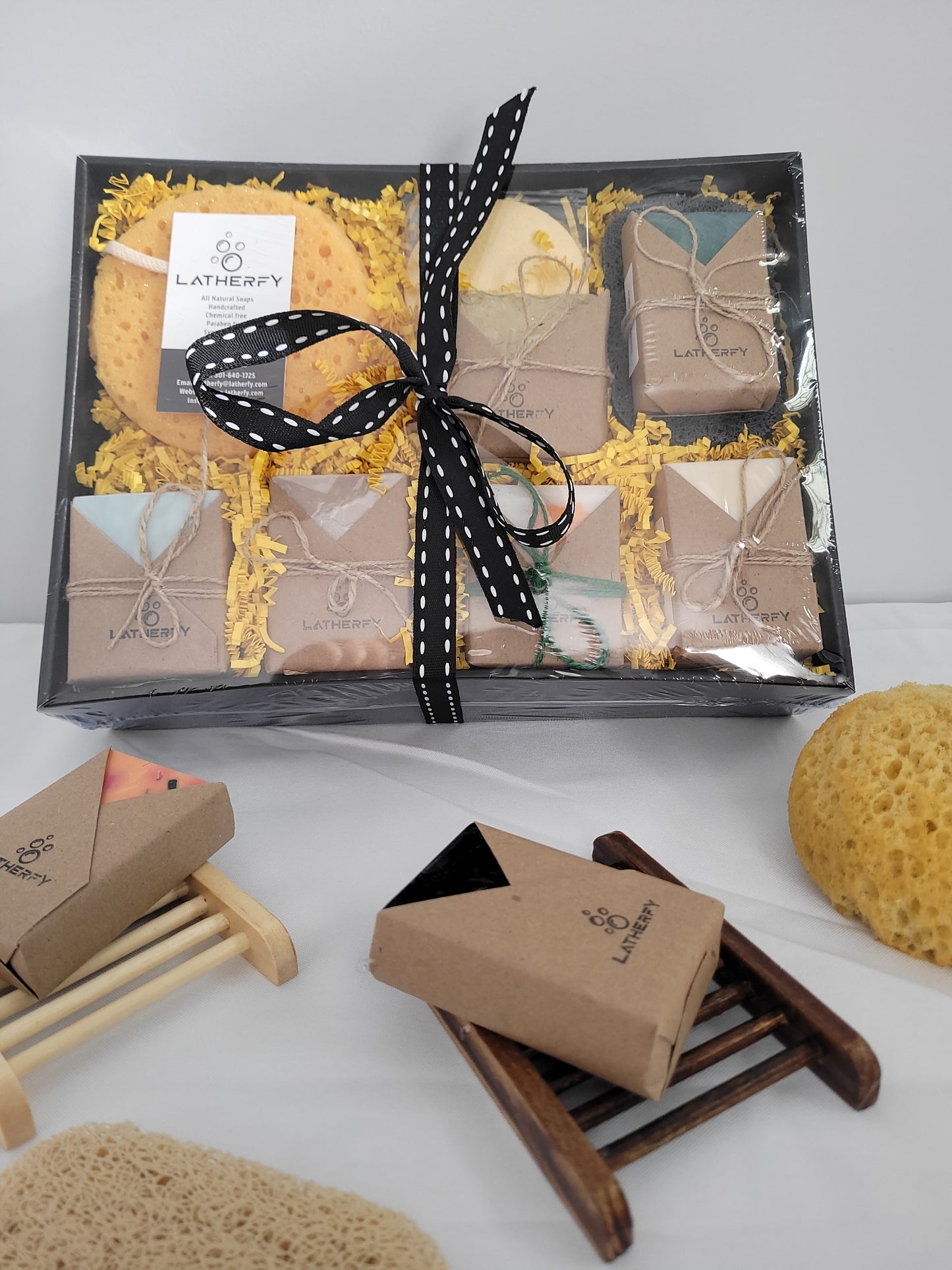 6 Soap Men's Basket - Latherfy