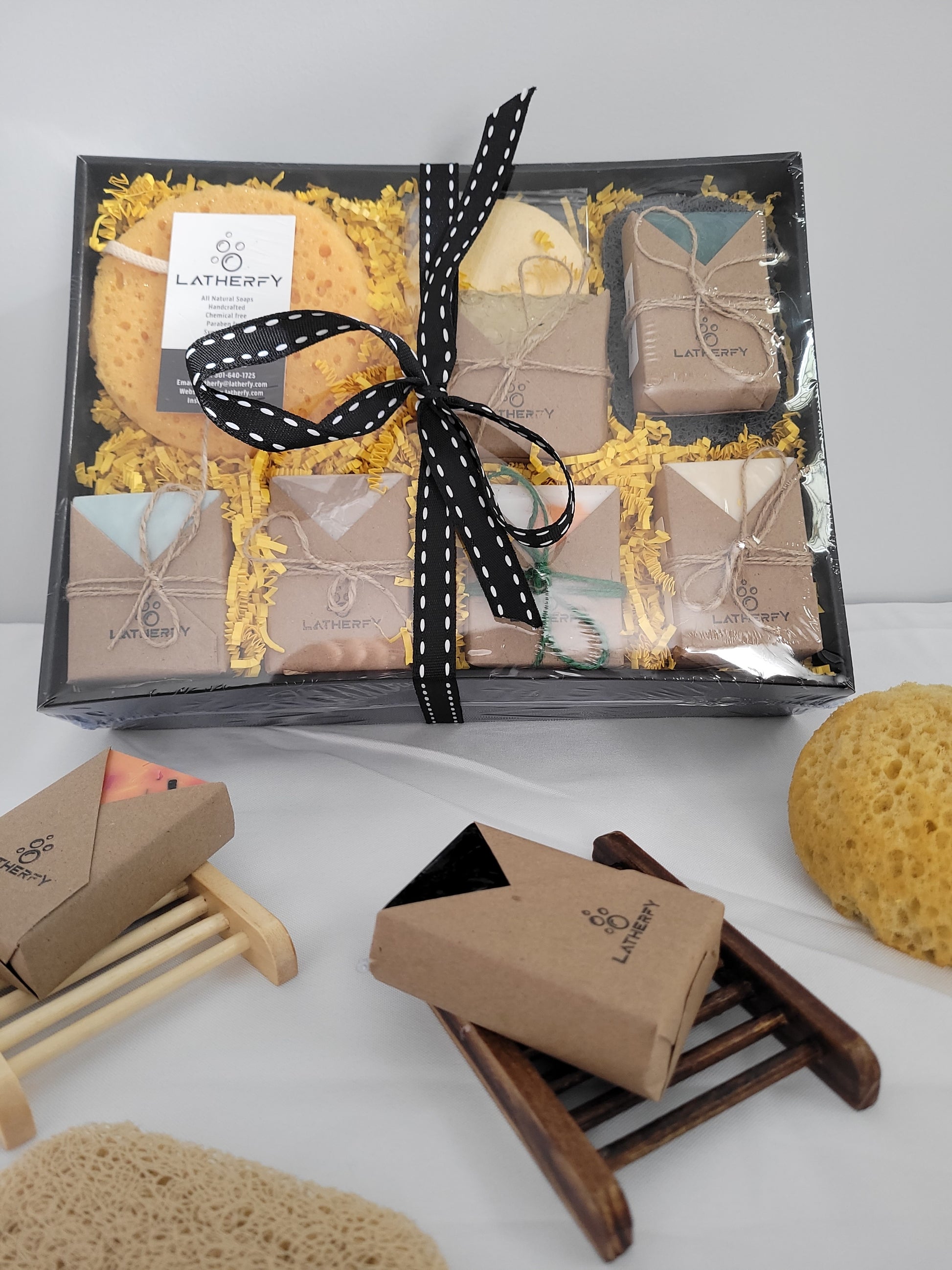 6 Soap Men's Basket - Latherfy