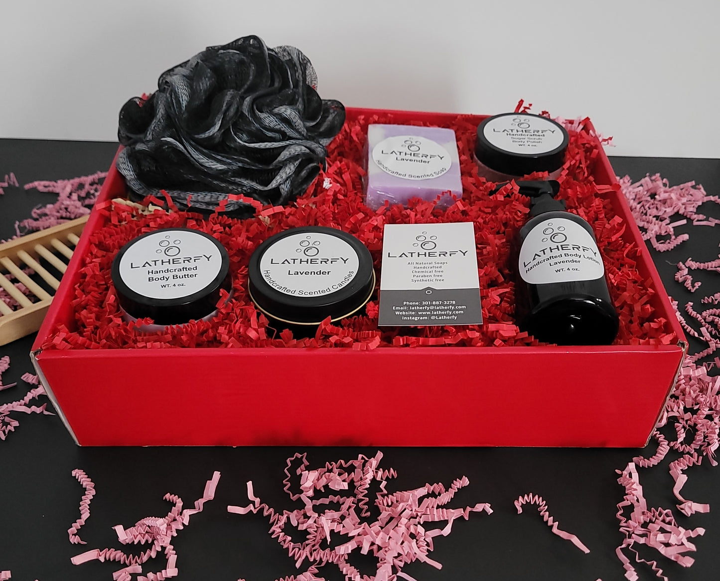 Lavender Love Basket