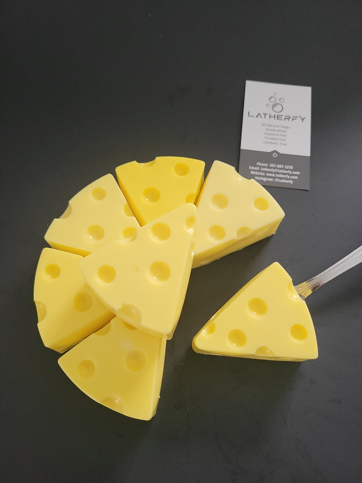 Cheese Shaped Soap
