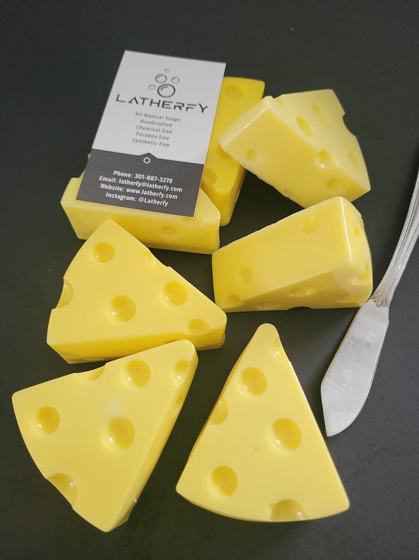 Cheese Shaped Soap