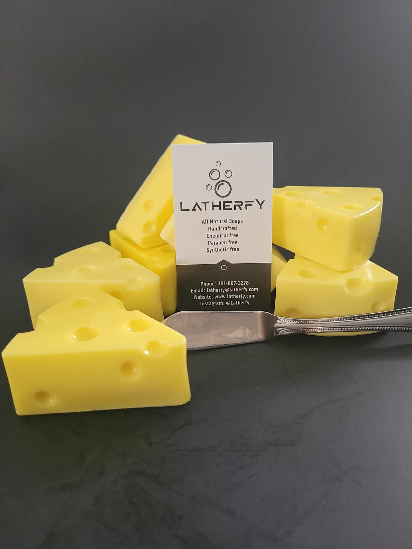 Cheese Shaped Soap