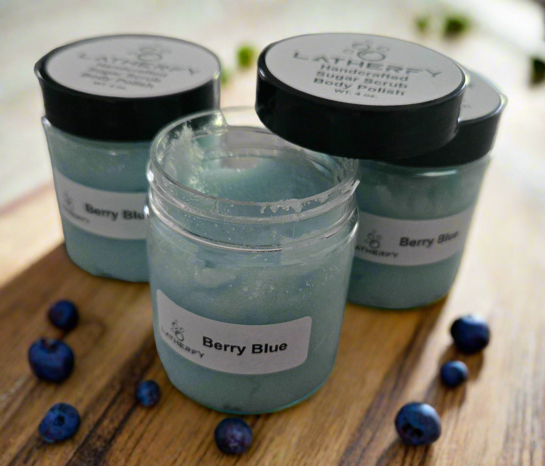 Berry Blue Body Polish