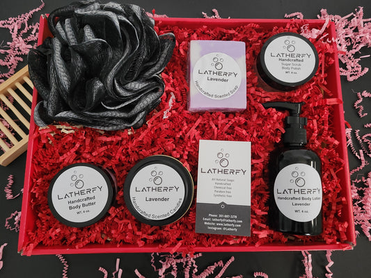 Lavender Love Basket